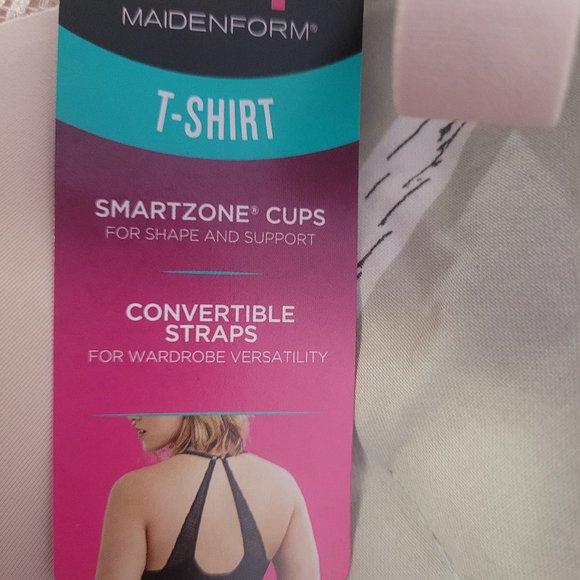 Maidenform "Nude" Convertible T Shirt Bra 38C NWT - Picture 9 of 11